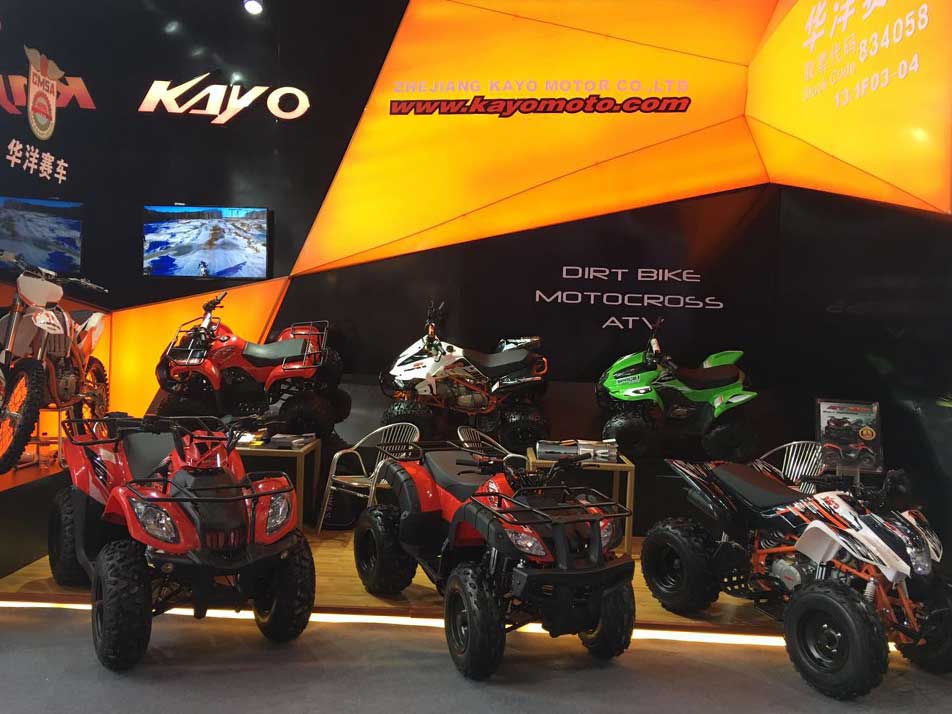 華洋賽車第120屆廣交會大放異彩